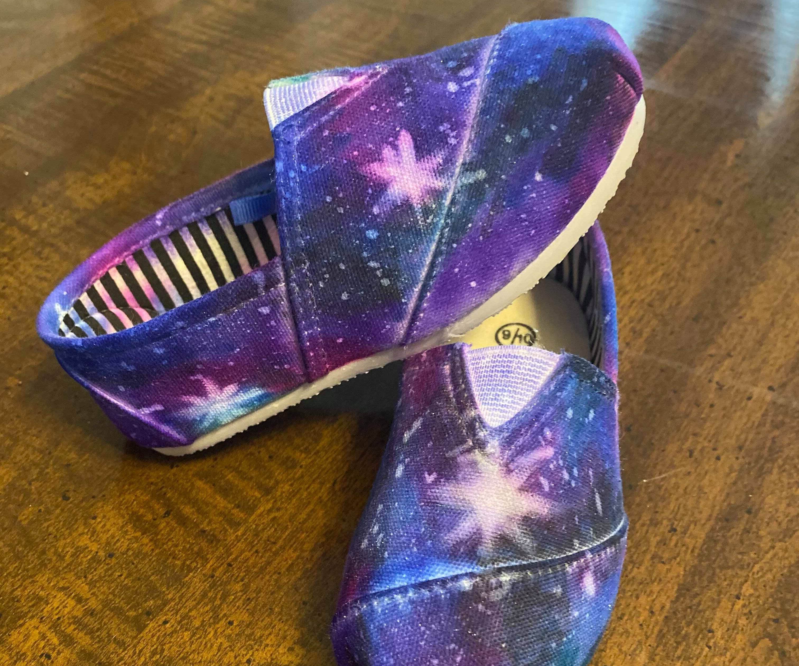 DIY Sharpie Galaxy Shoes