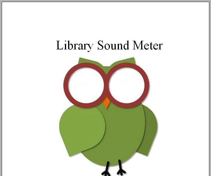 Library Sound Meter