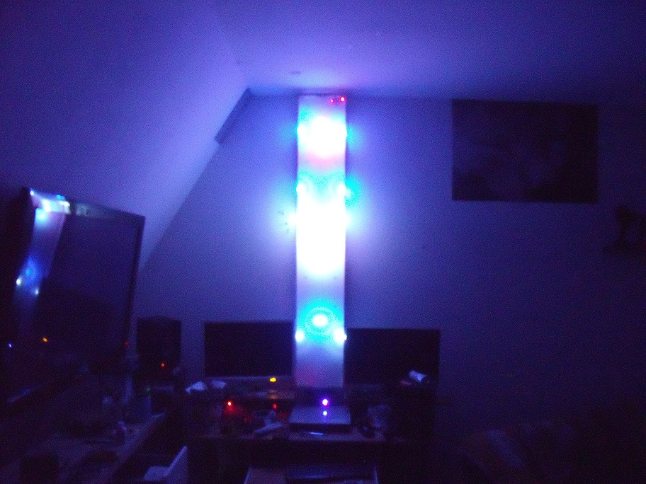 *updated*LED-Tower "Hello", Vu-Meter Advanced Sensing Music without IC`s only with Ardurino  and Interfacing with PC Windows Software!