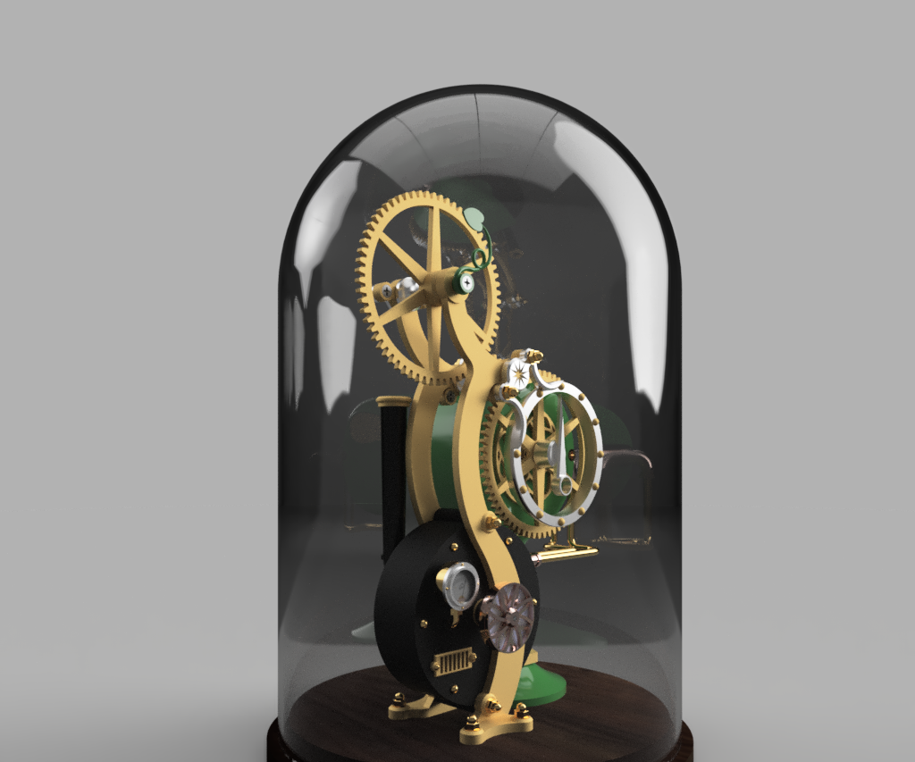 ...In the Wind - a Steampunk Clock