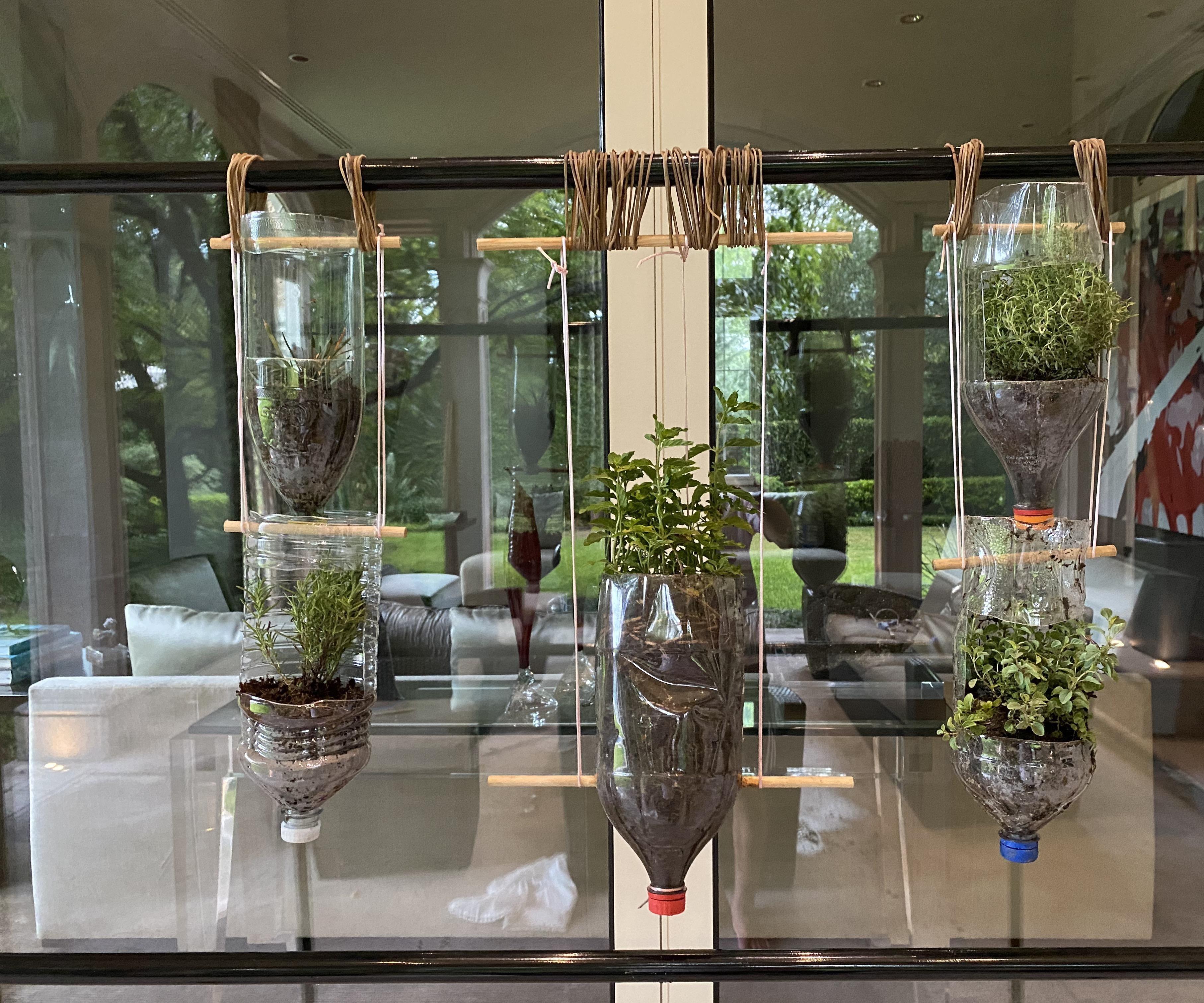 Recycled Vertical Garden