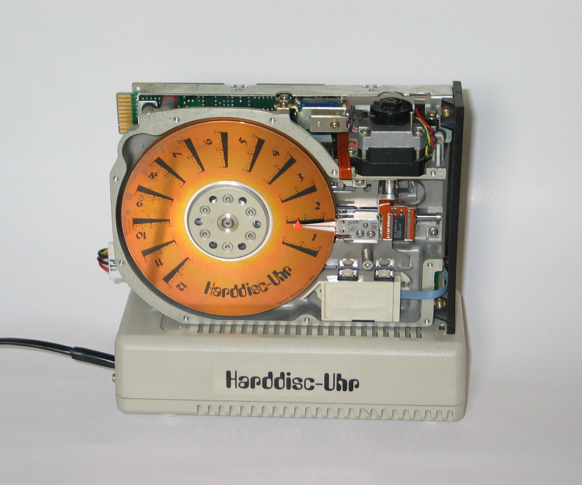 Harddisc Clock