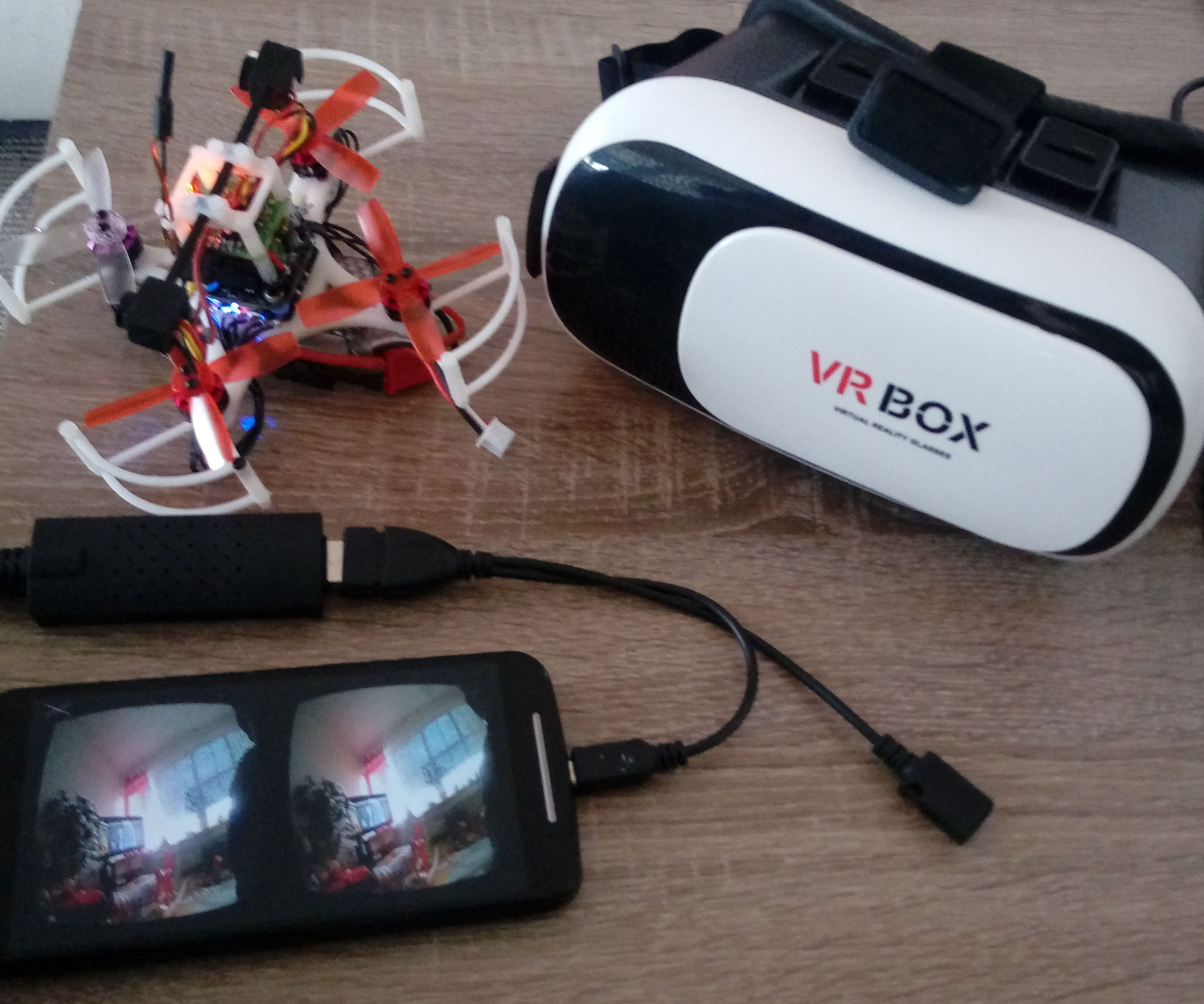 Lowcost 3d Fpv Camera for Android