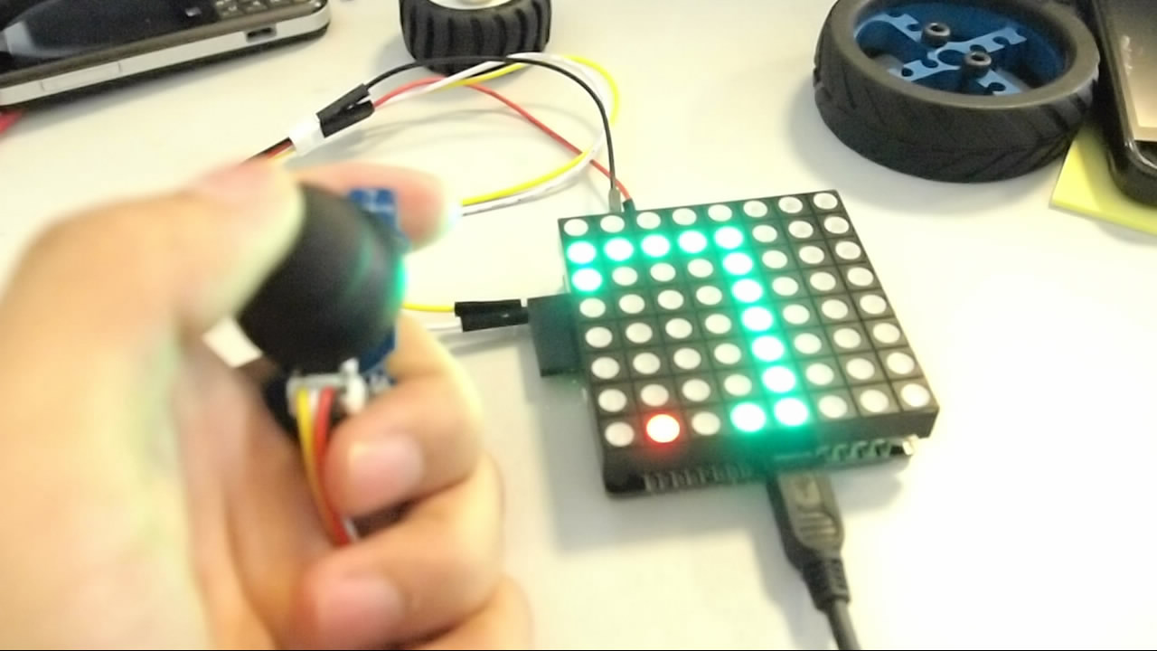 Rainbowduino Snake Game