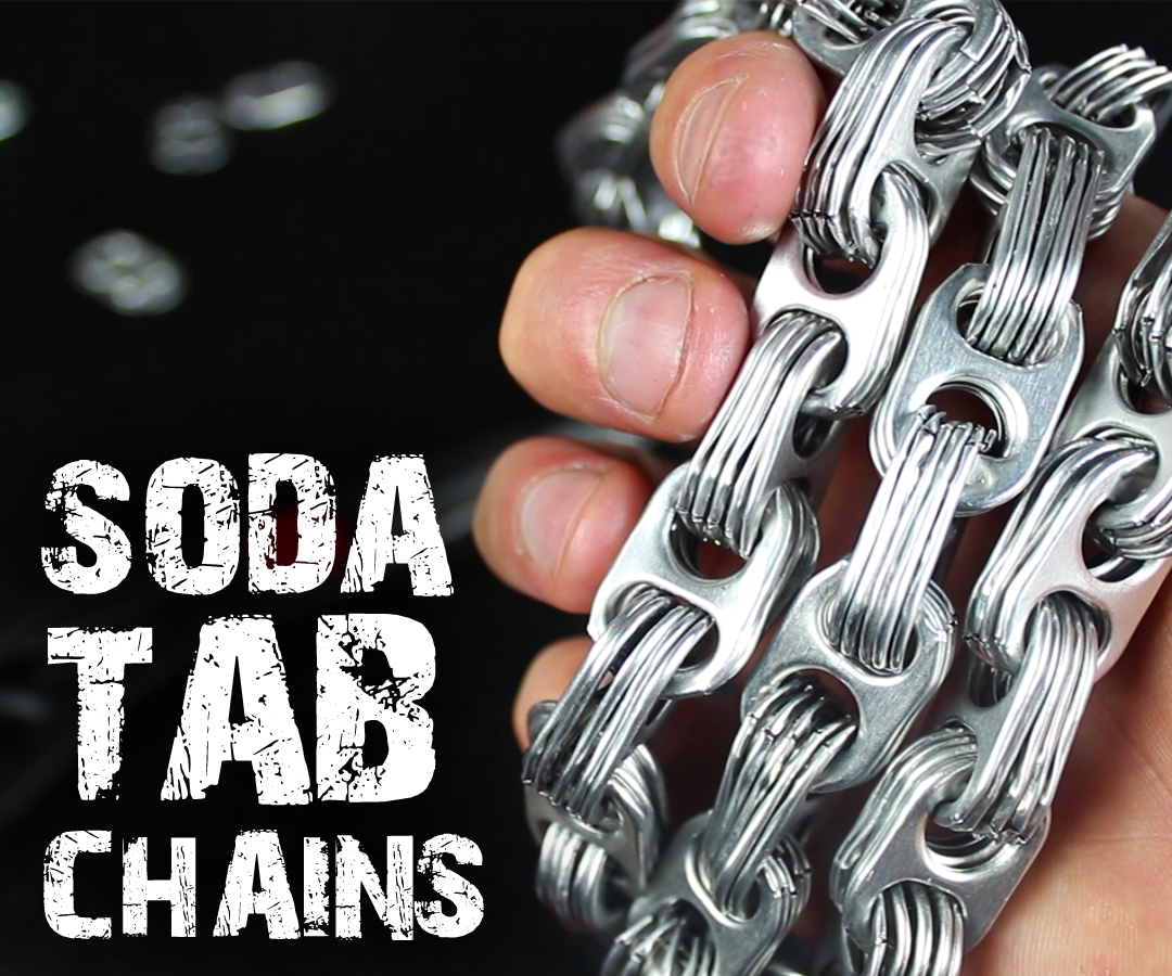 How to Make Chains From Soda Can Tabs