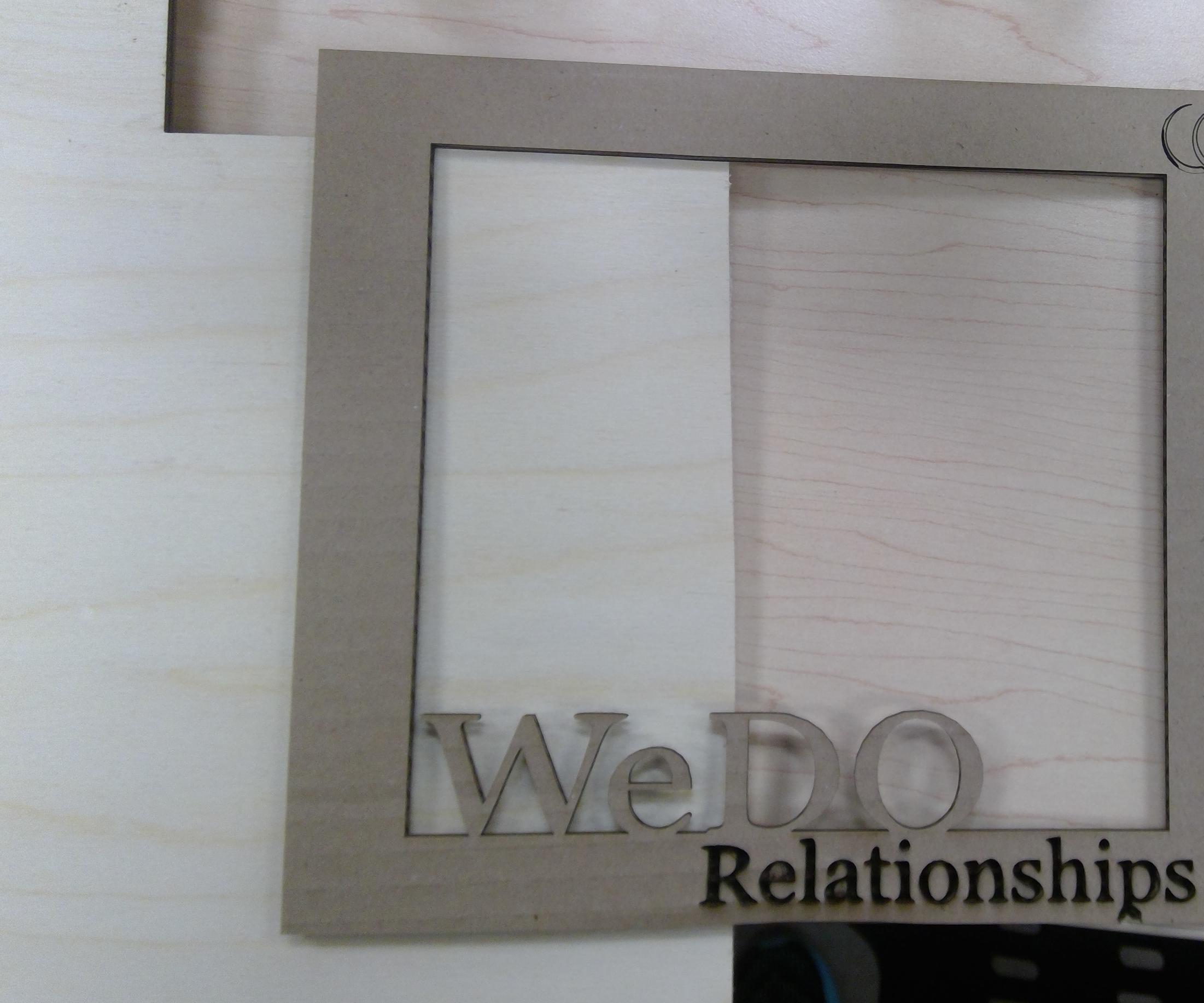 WeDo Relationships Picture Frame