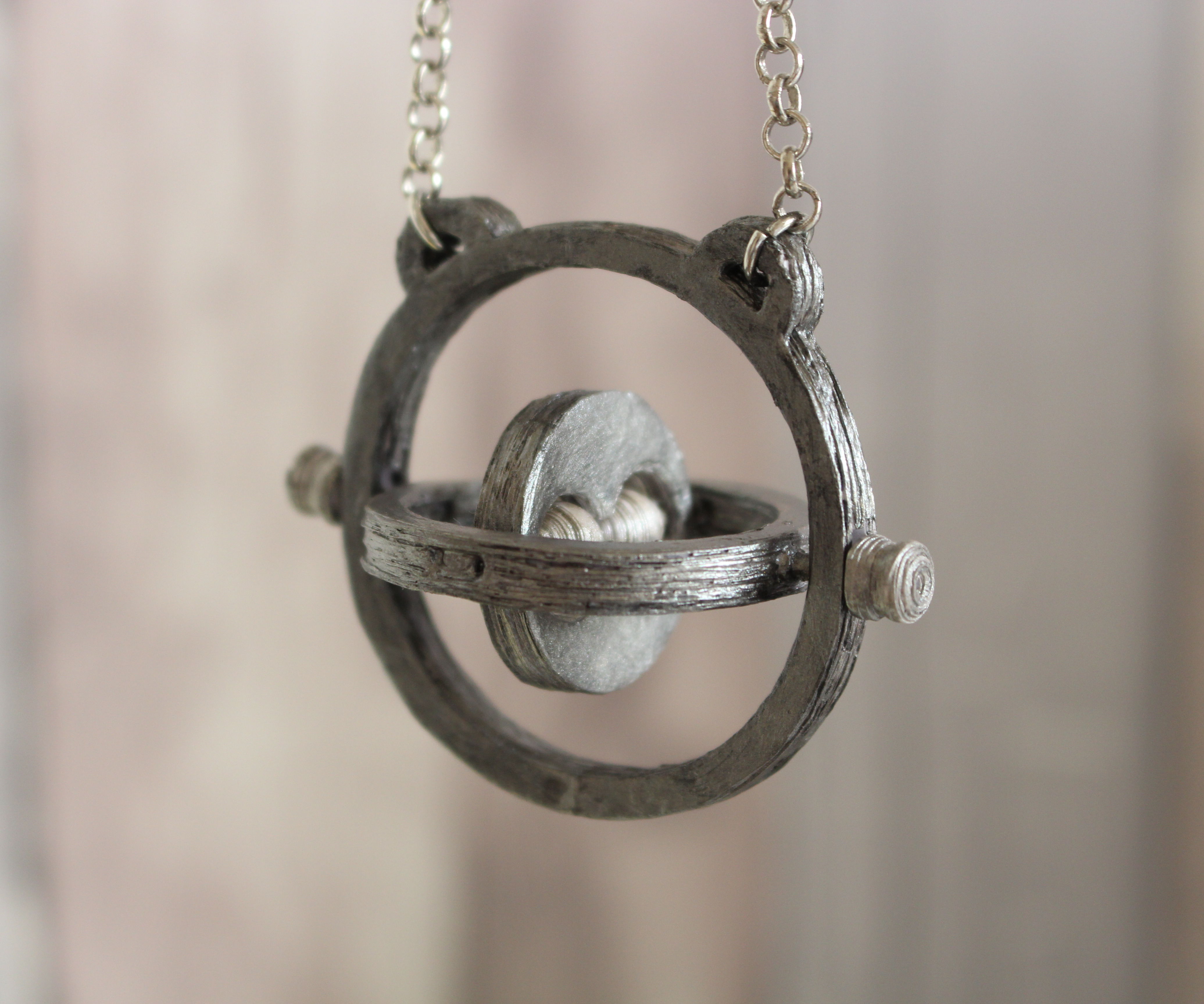 Paper Timeturner Necklace