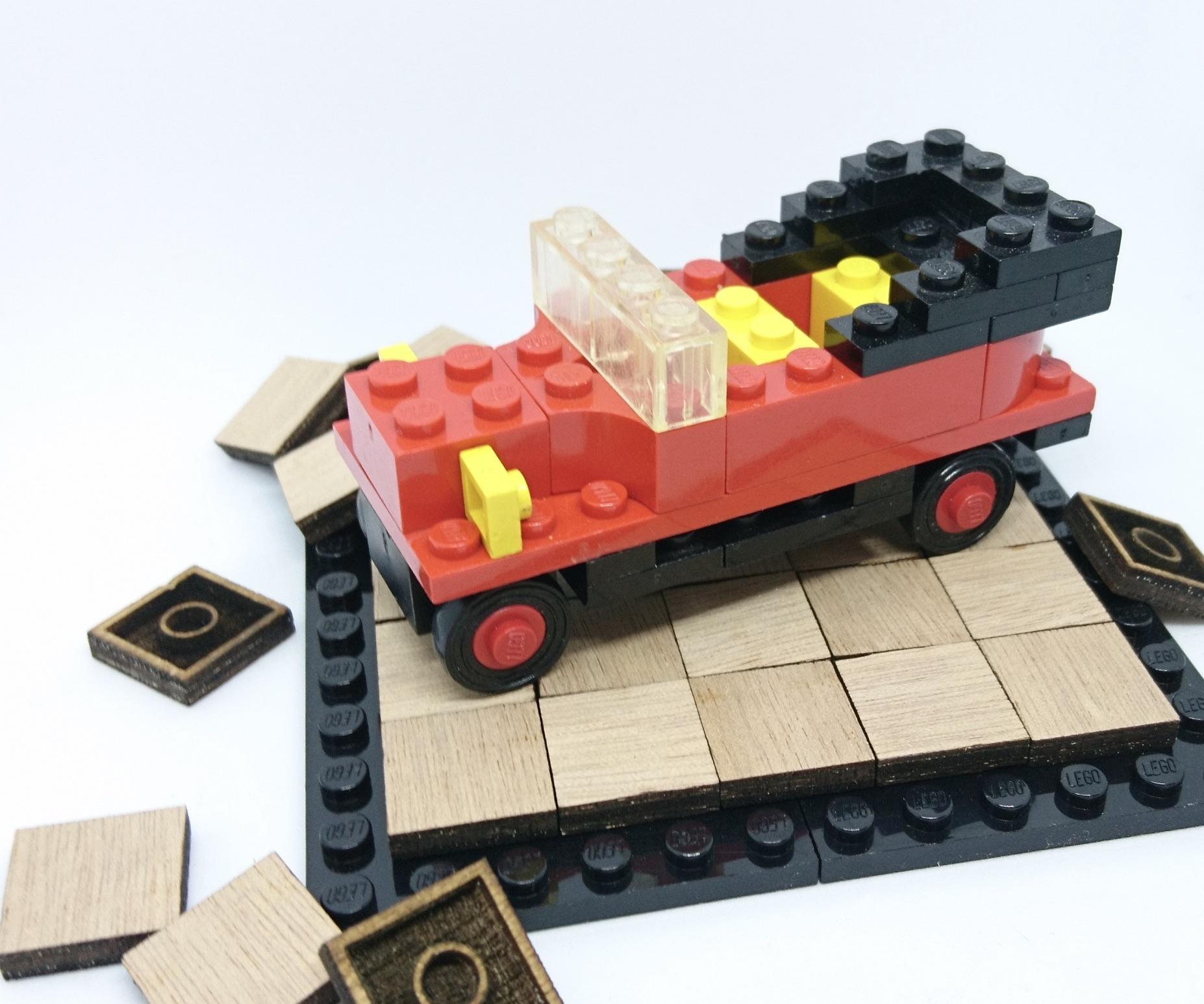 Wooden LEGO Tiles