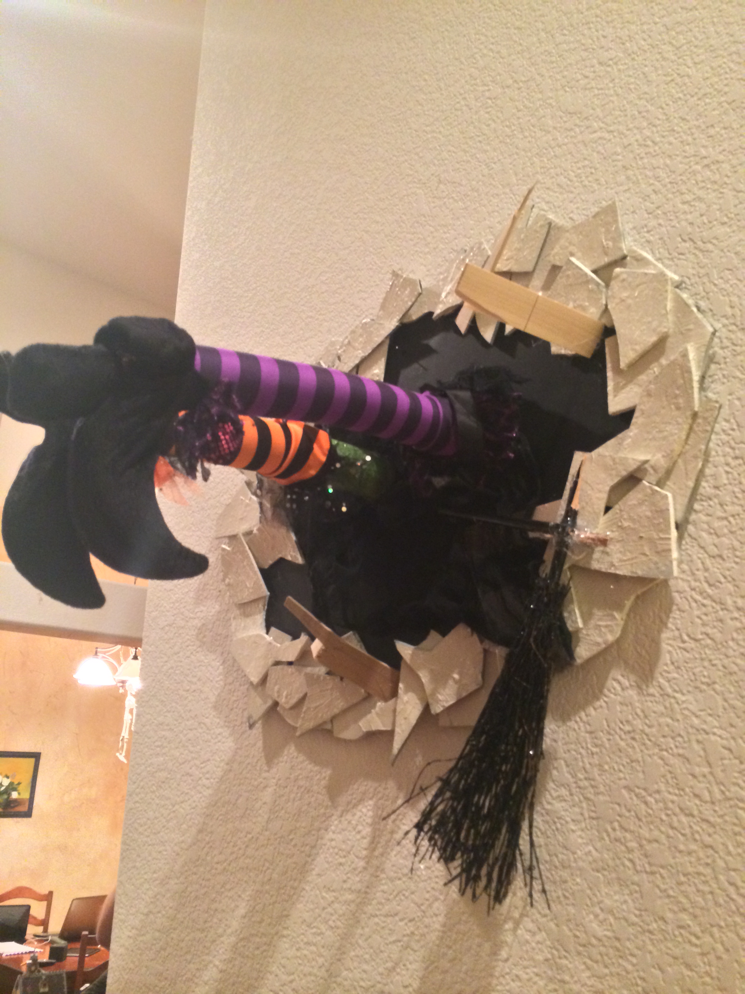 Tammy's Version of the Crashed Witch in the Wall