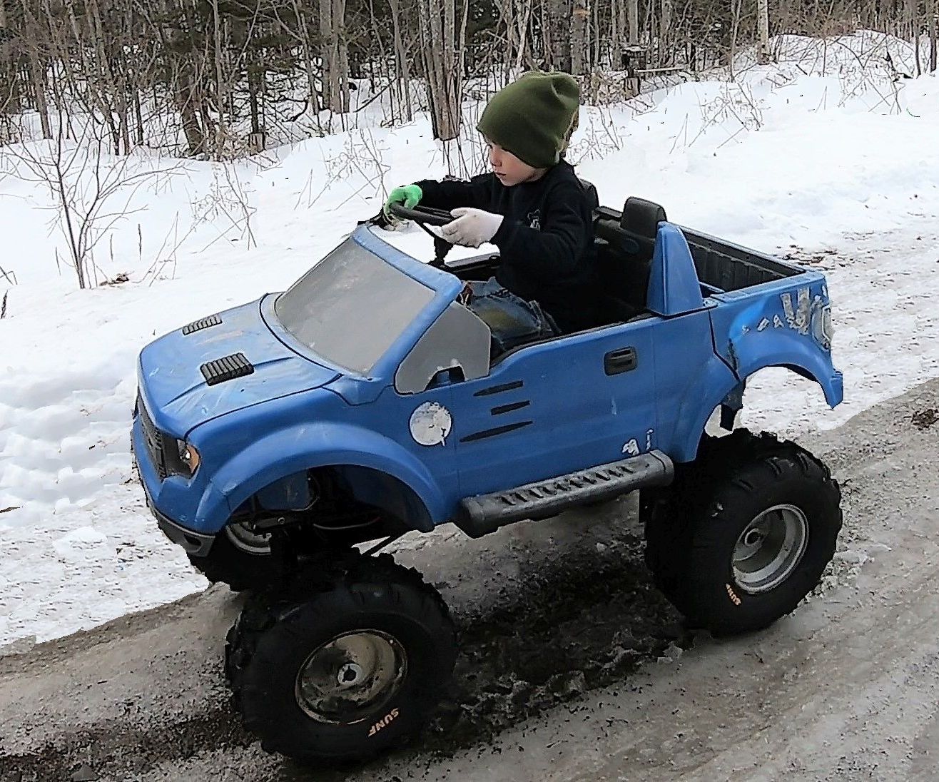 Gas Powered Power Wheels 