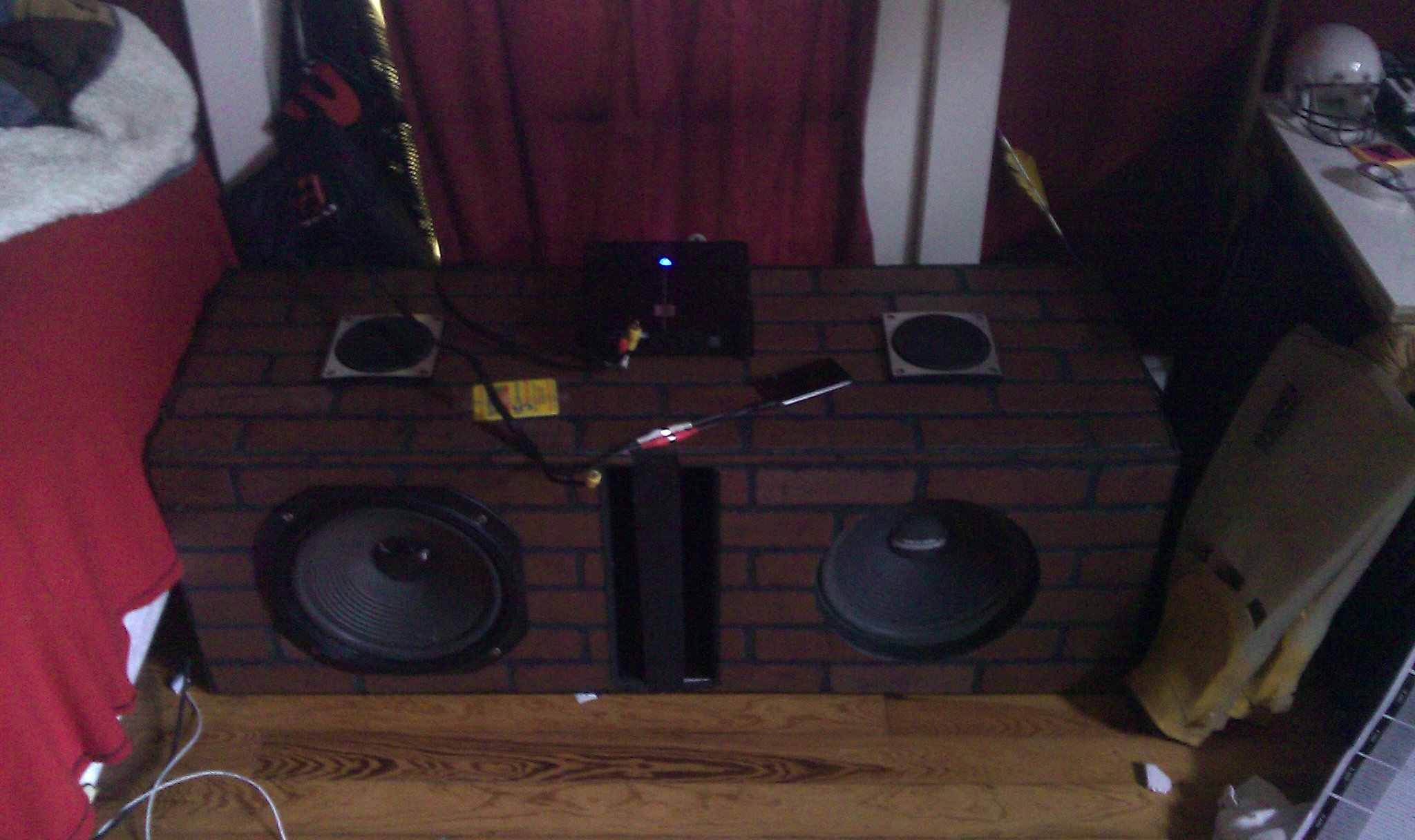 Home made speaker box
