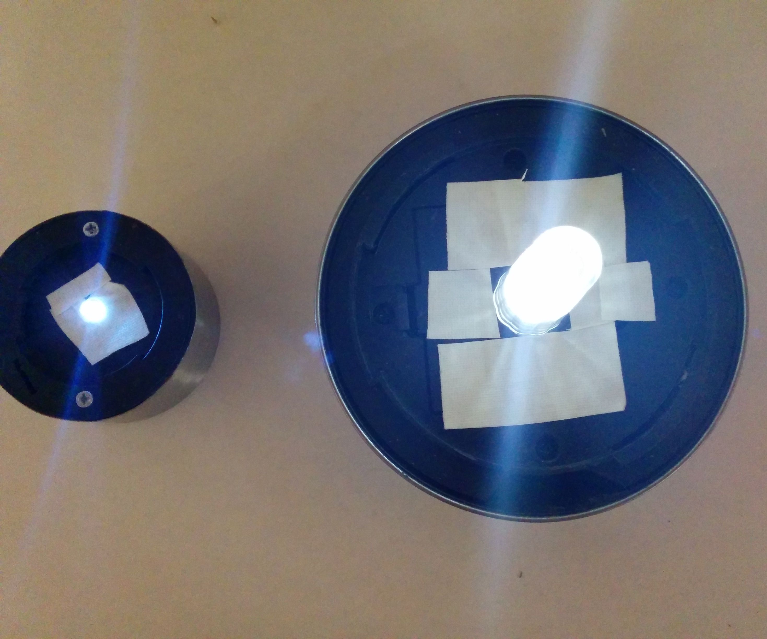 Glow in the dark solar light mod 