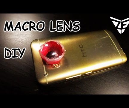DIY MACRO LENS USING RECYCLED BOTTLE