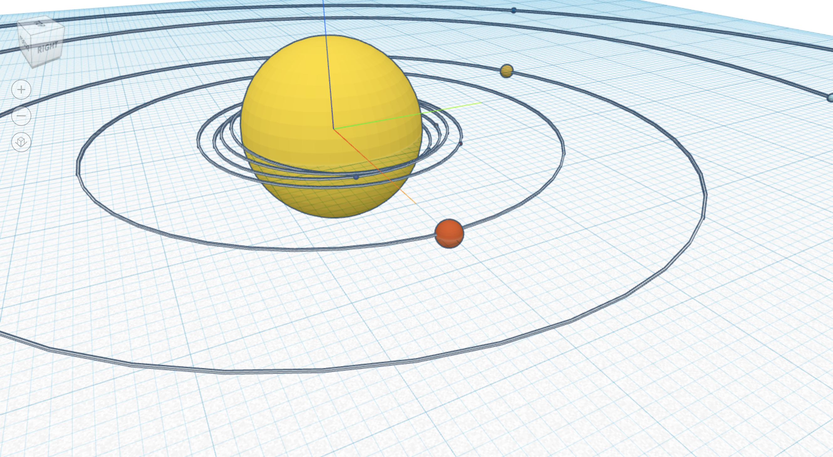 Scaling the Solar System With Tinkercad