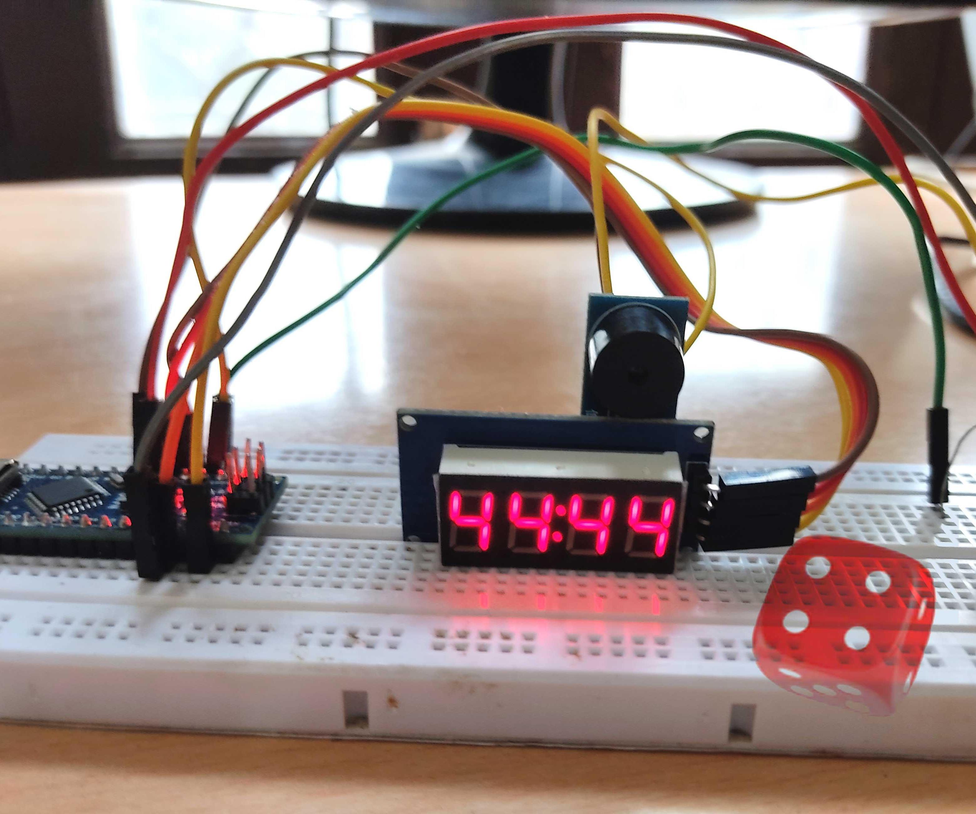 Electronic Dice With Arduino Nano