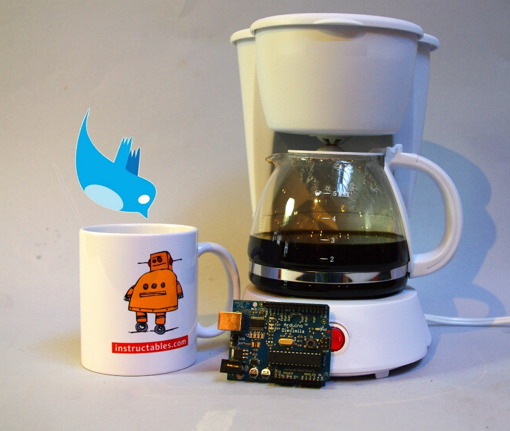 Tweet-a-Pot: Twitter Enabled Coffee Pot