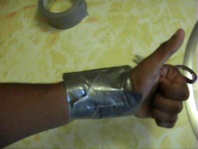 Duct Tape Arm and Leg Weights