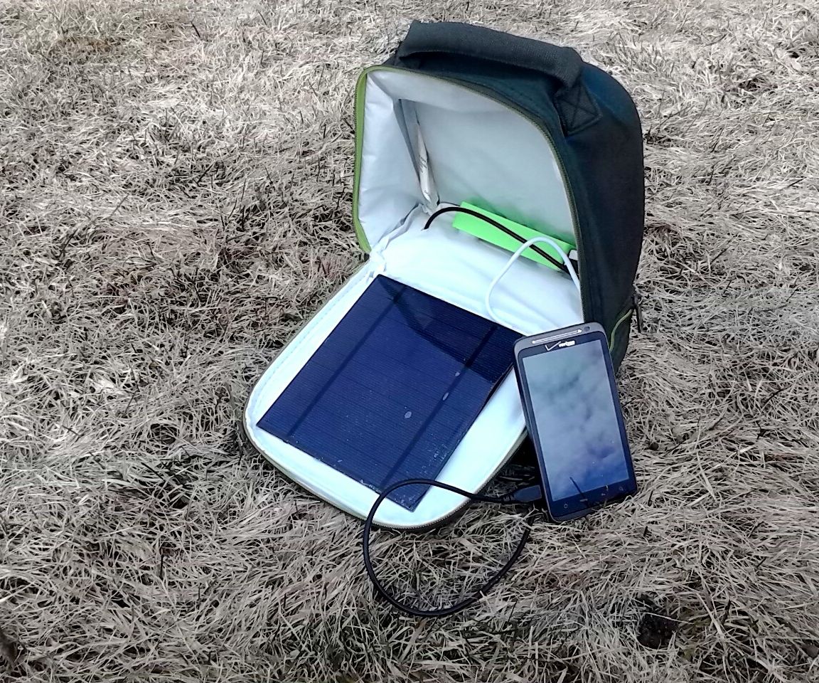 how to make a solar cell phone charger