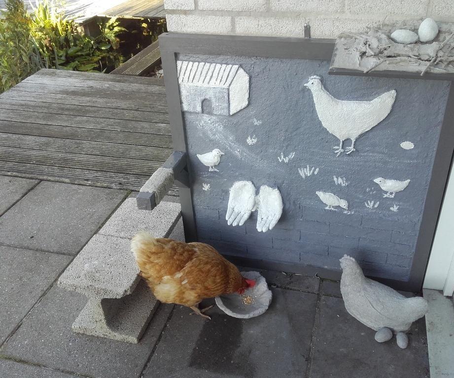 Several Methods to Use Cement to Make Concrete Chickens