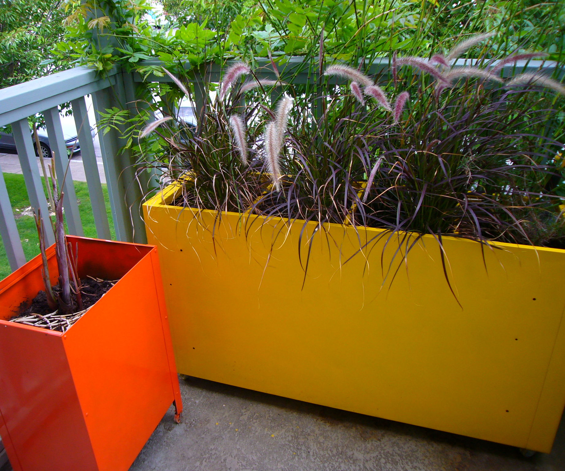 DIY Filing Cabinet Planter