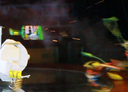 Motion Detecting Confetti Bomb
