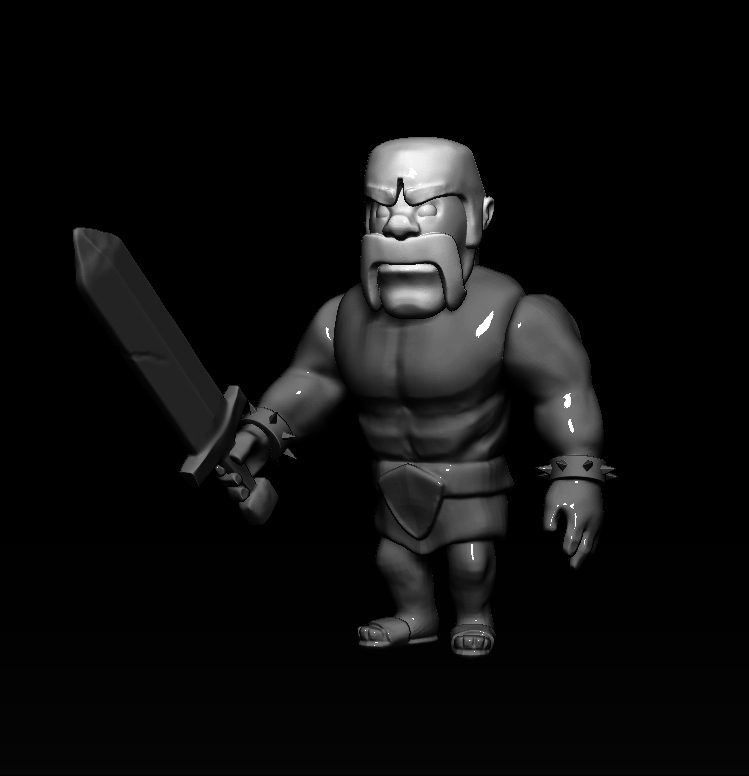 Clash of Clans LV.1 Barbarian