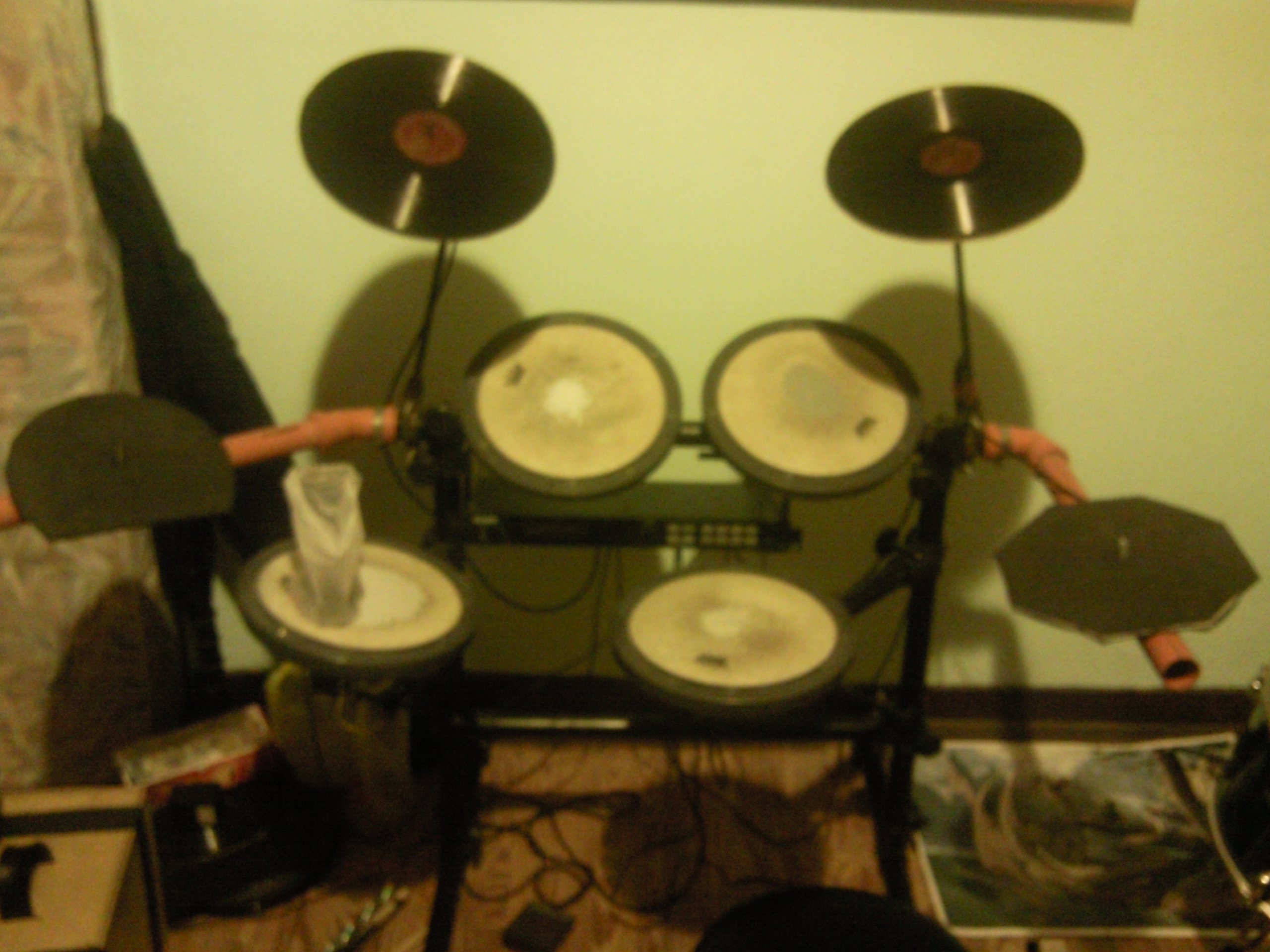homemade electronic drumkit
