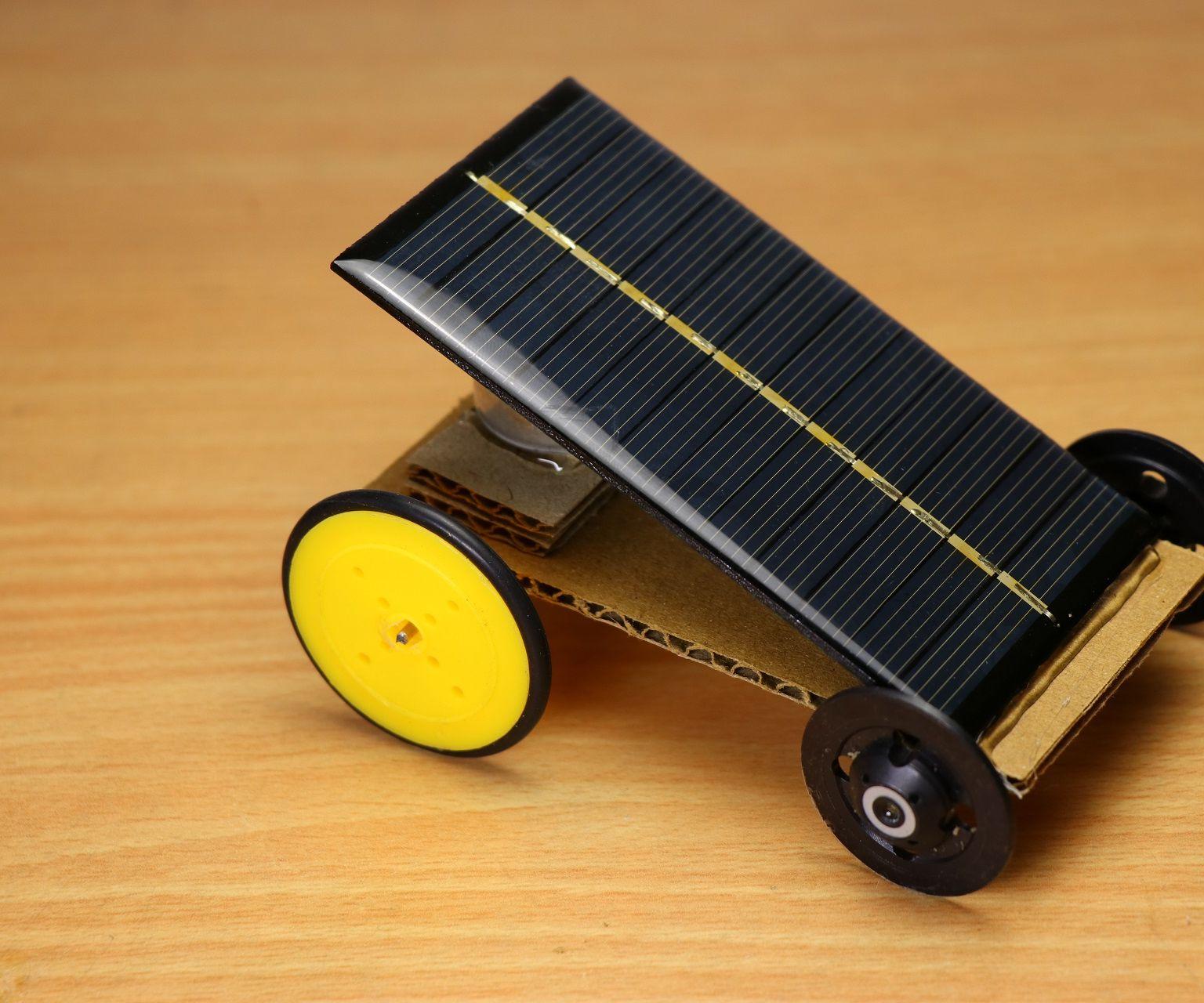 How to Make Solar Car - DIY Mini Car