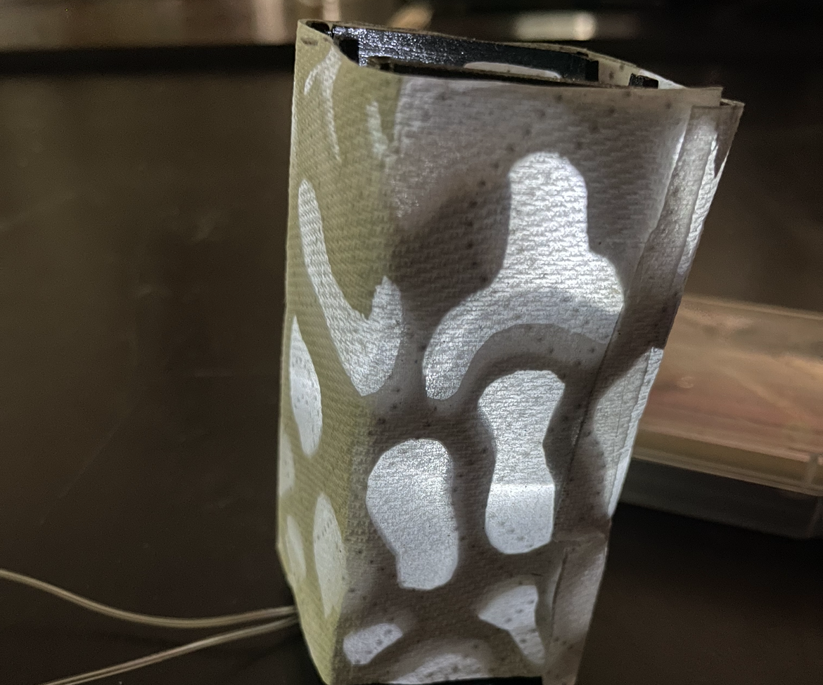Shaded LED Lamp