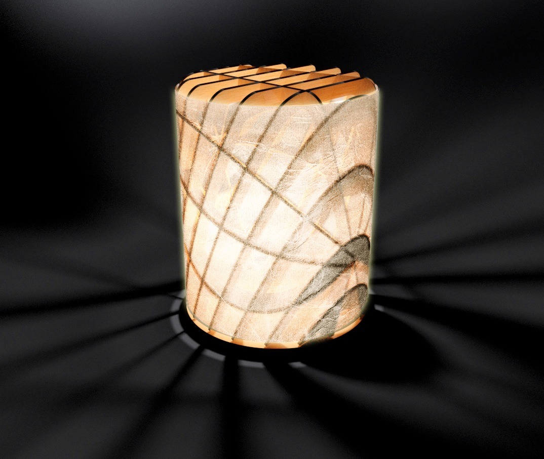 行燈 - Paper-enclosed Lantern -