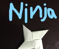 Easy to Fold Ninja Star