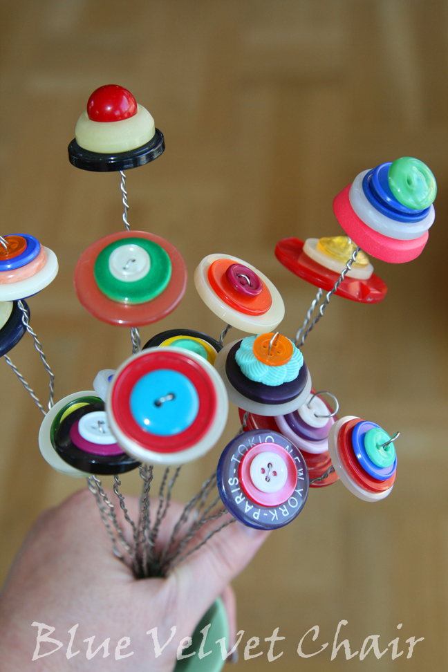 Button Flower Bouquet