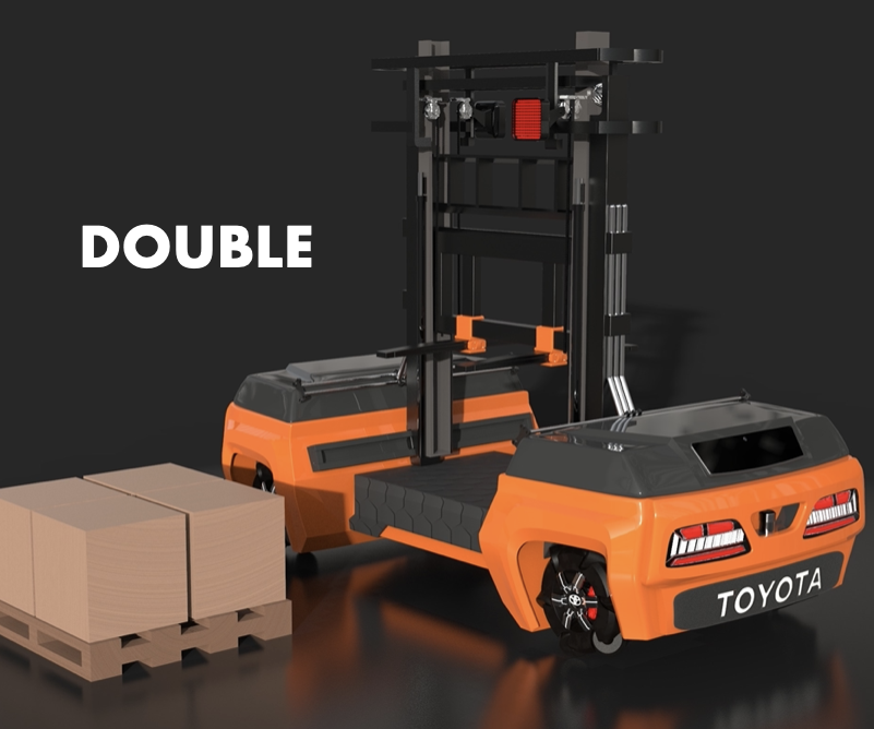 Double--Forklift Design for Toyota Autodesk Design Challenge 