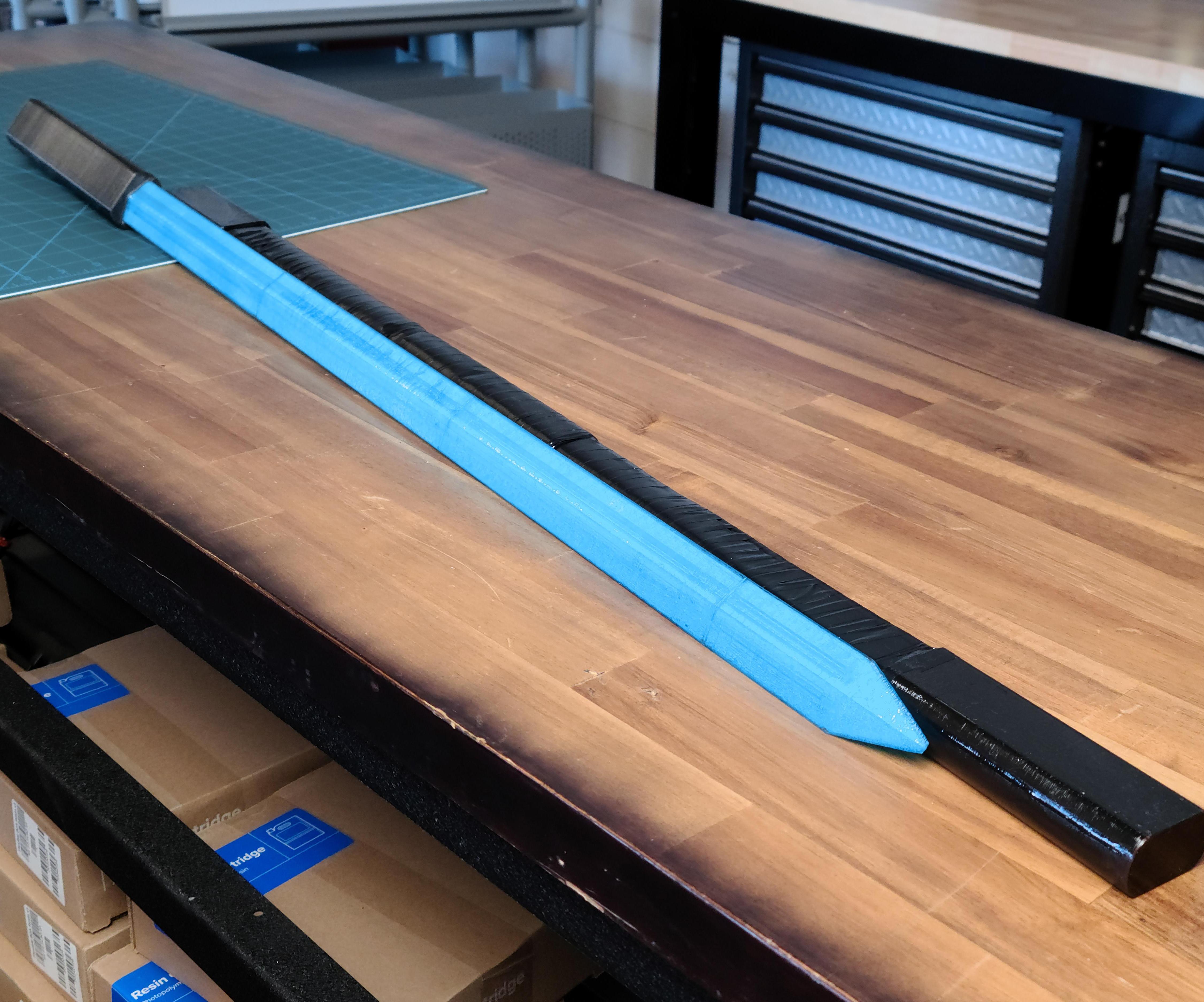 Dawn's Ballad - 3D Printed Cosplay Sword