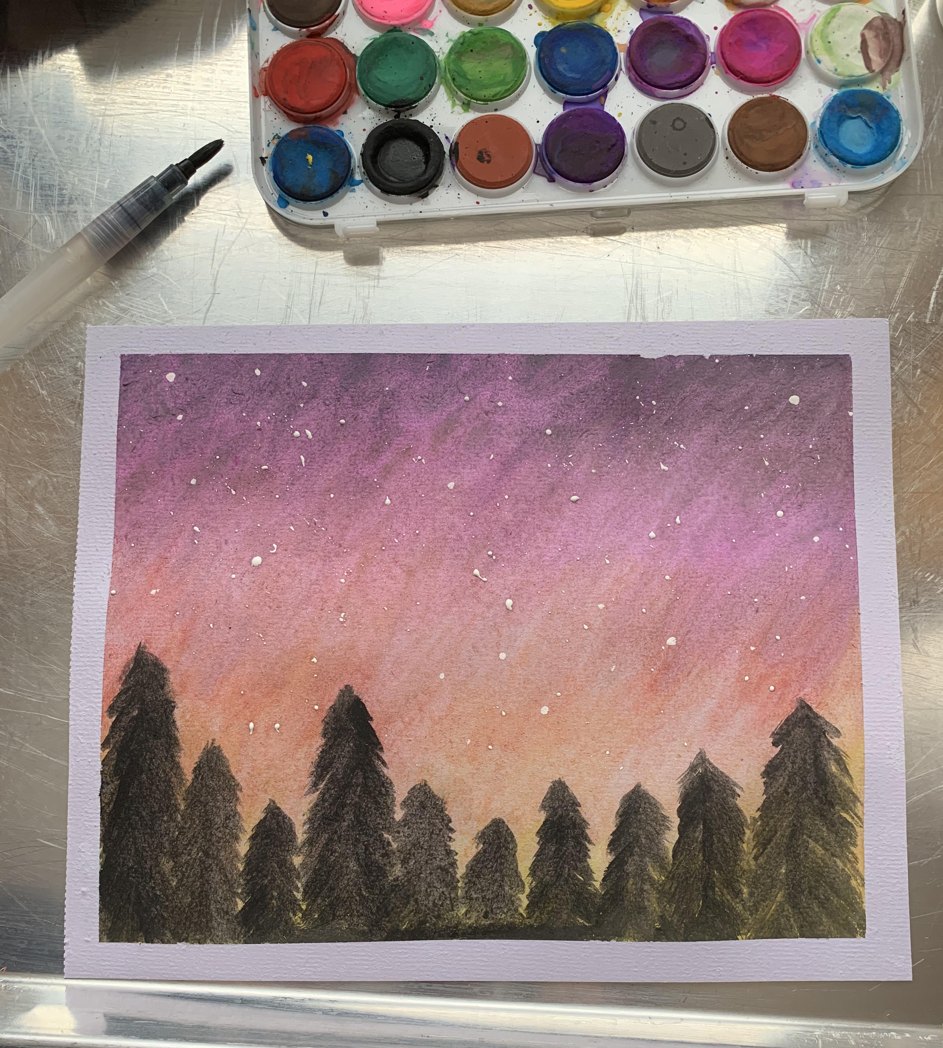 How to Paint Water Colour 