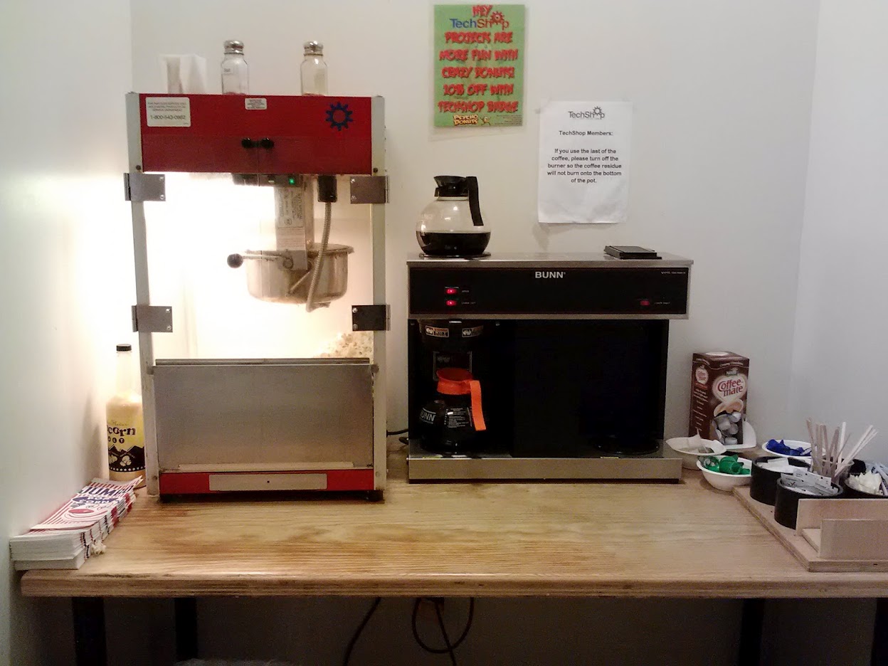 How to Make Popcorn at TechShop