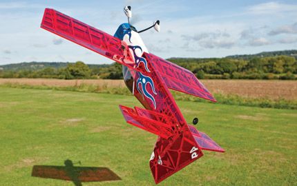 Fly 3D with a model plane