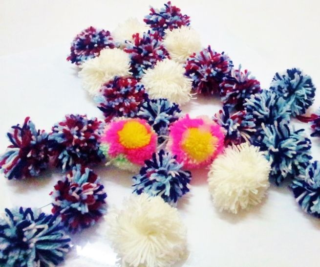 Pom Poms by the Dozen or More