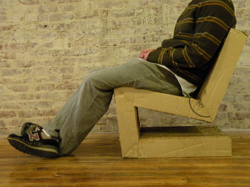 Cardboard Cantilever Chair 2.0