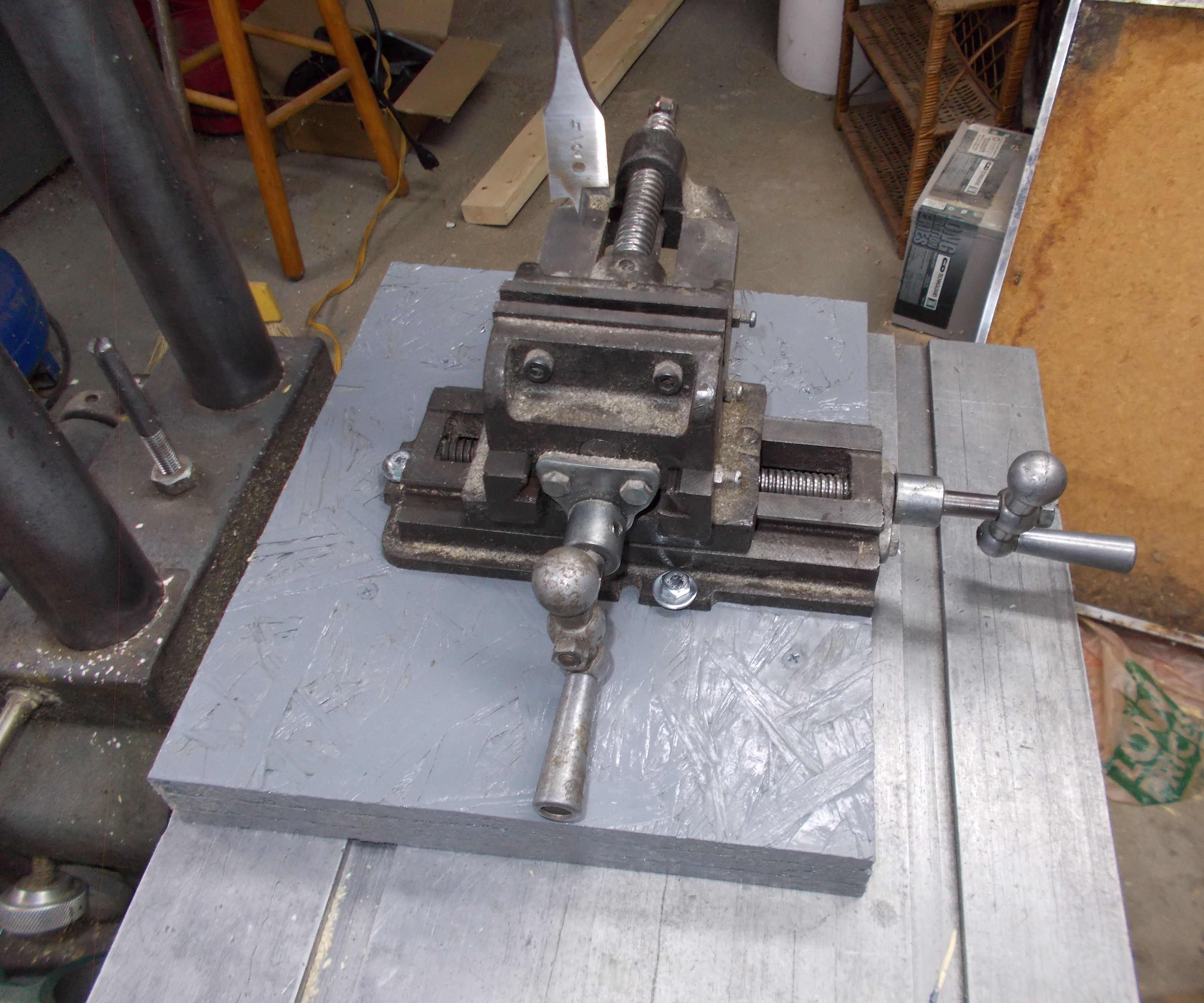 Shopsmith Crossfeed Drill Press Vice Mount