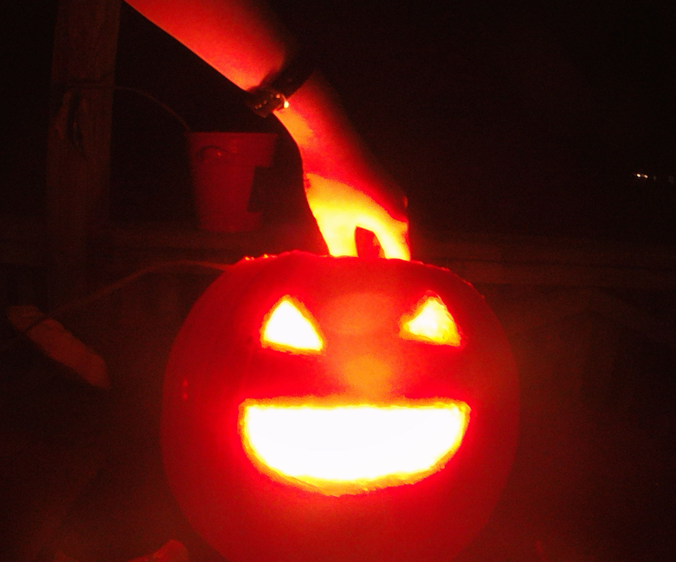 Better pumpkin teeth, and eyes