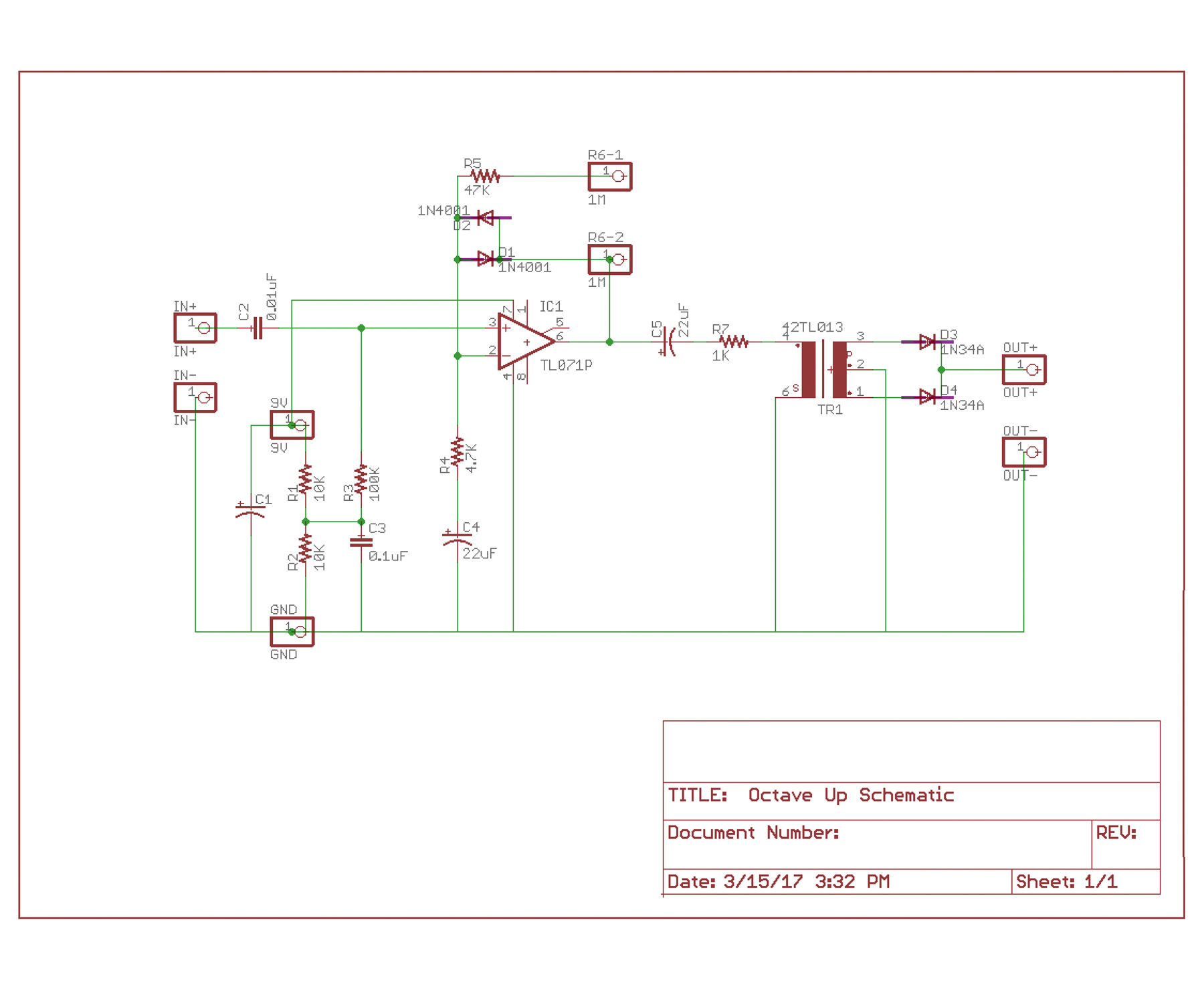 Preparing a Schematic