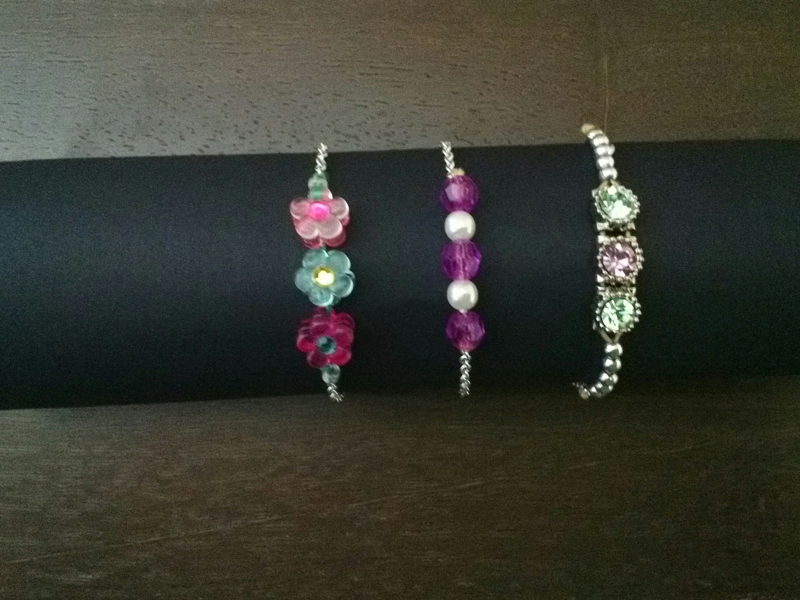 Make Bead & Chain Braclets