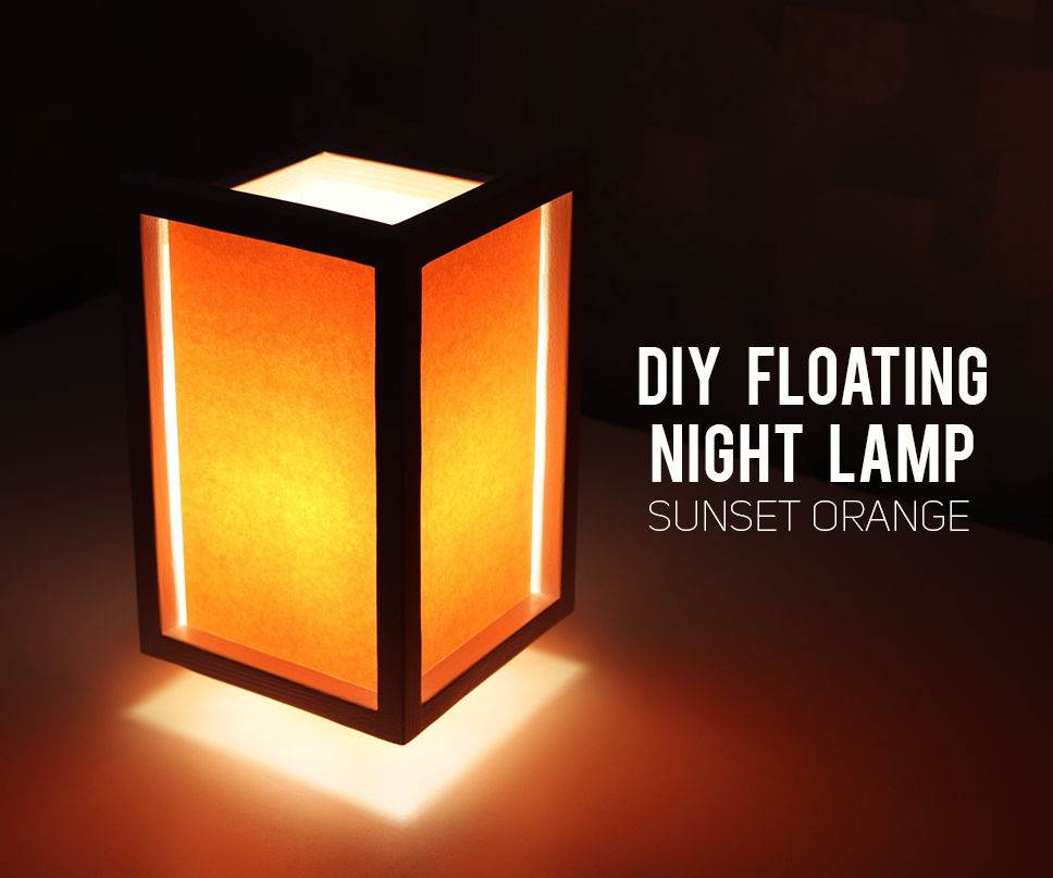 DIY "Floating" Night Lamp