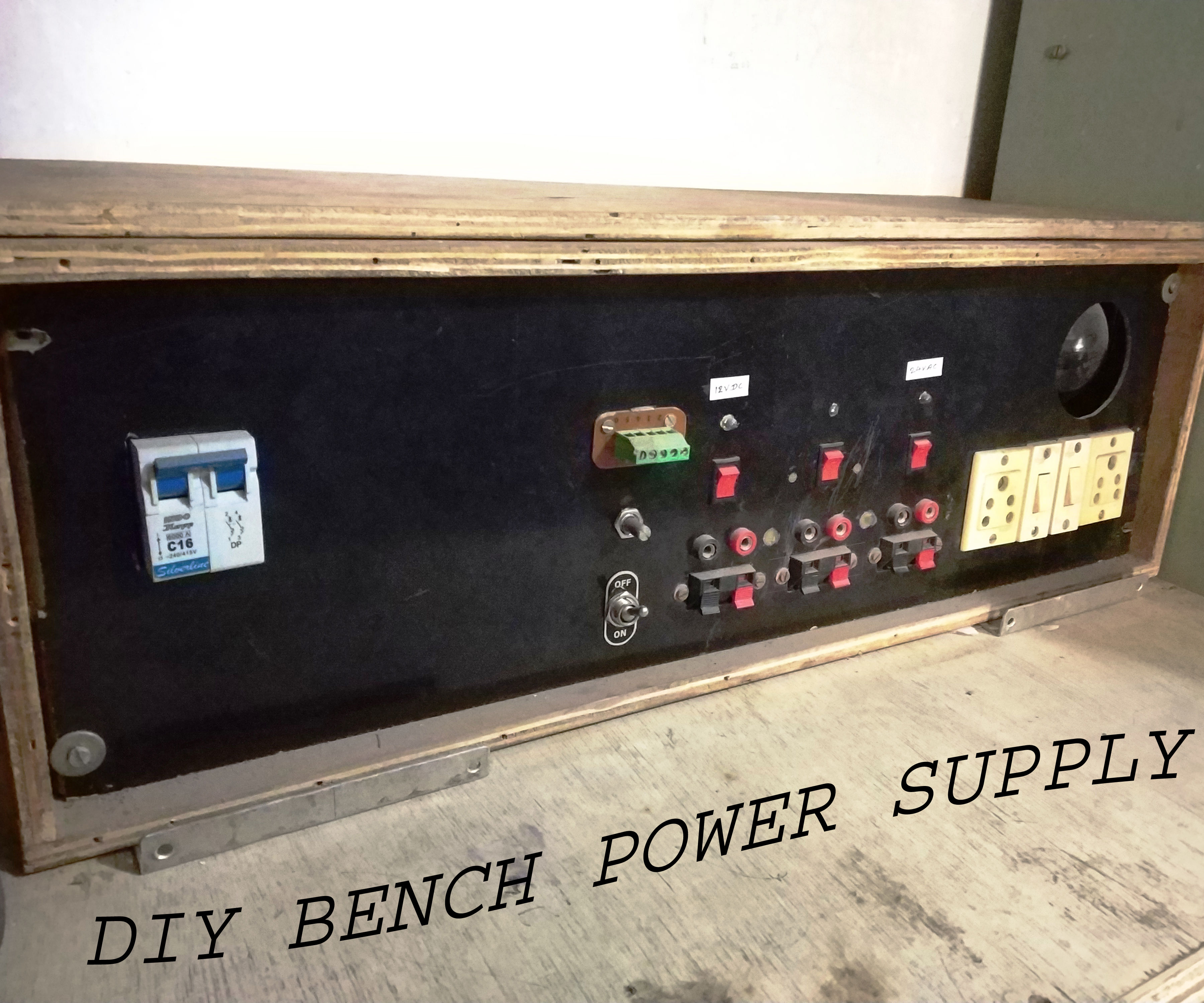 How I Made My Bench Power Supply