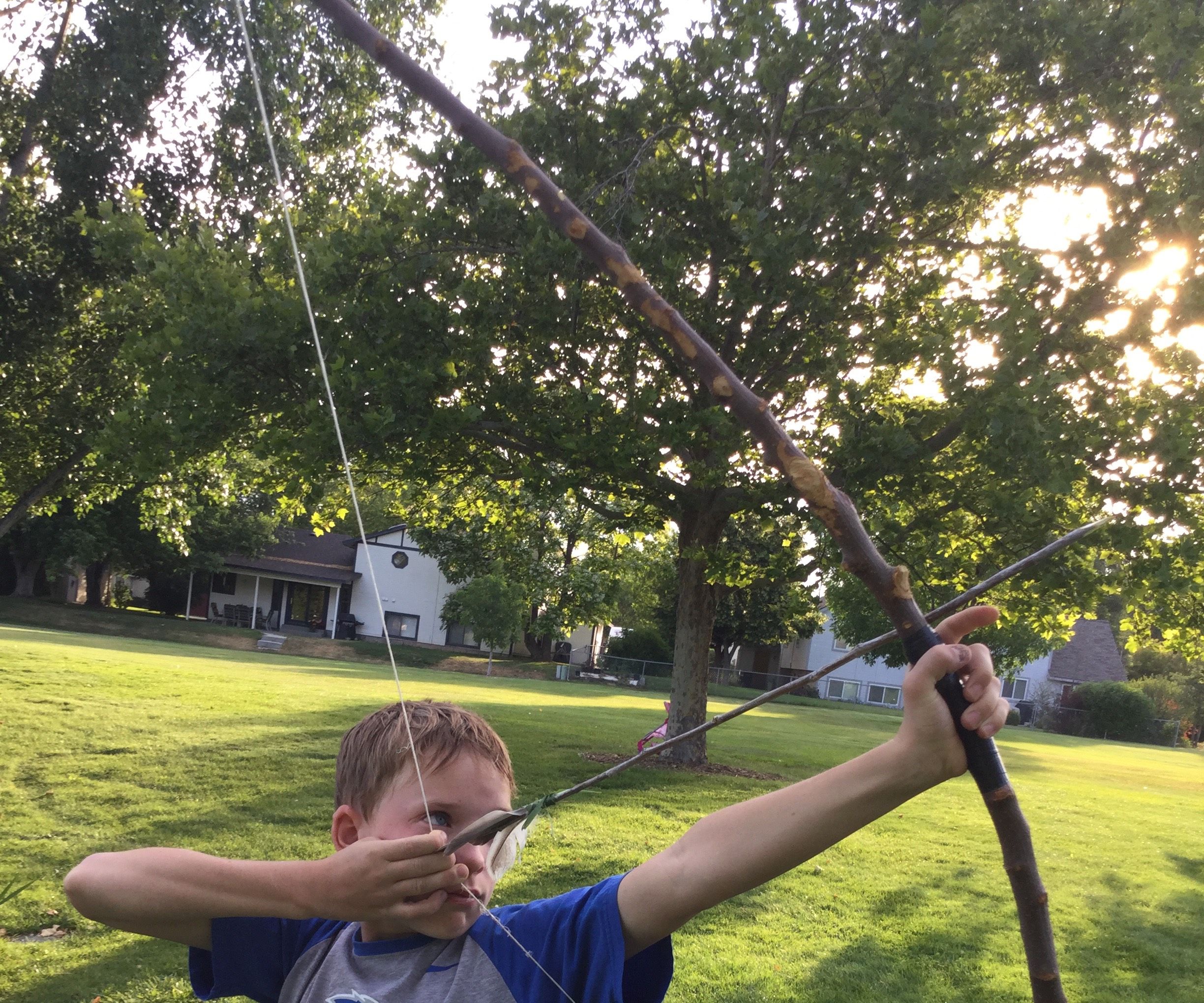 Homemade Bow And Arrow