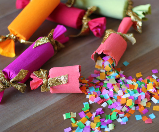 DIY Confetti Party Poppers