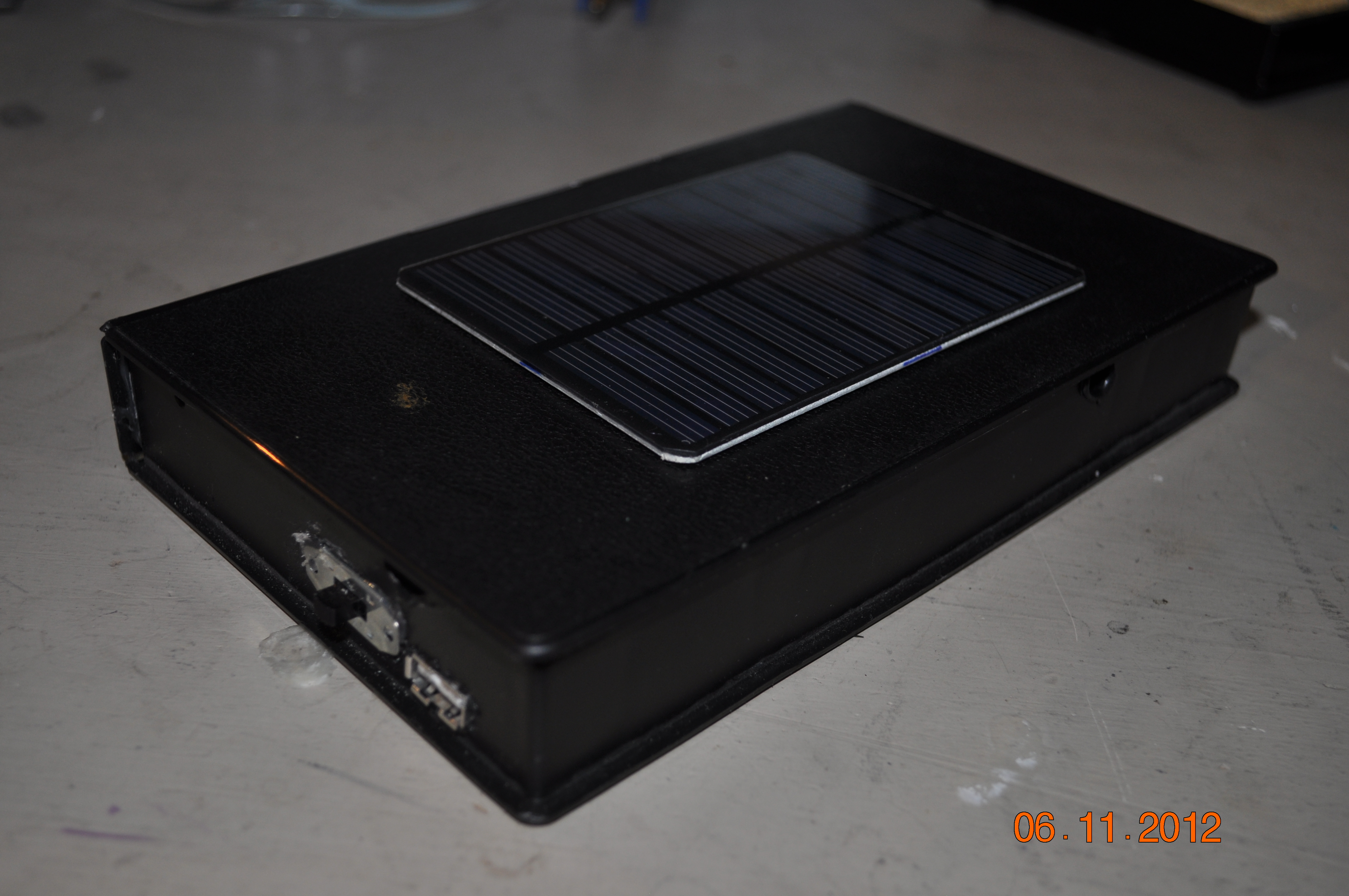USB Solar charger for