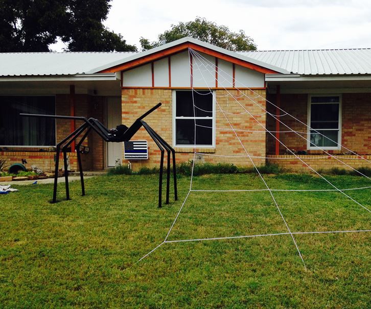 Make a Giant PVC Spider