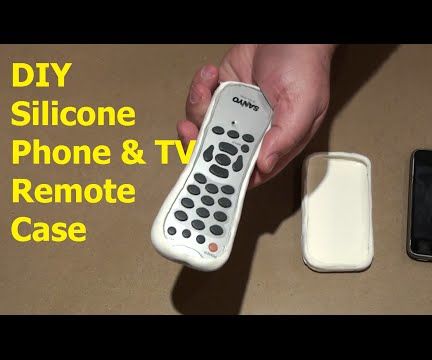How to Make a Silicone Phone and TV Remote Control Case